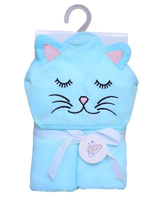 Toalla con capucha para bebé niña 3
