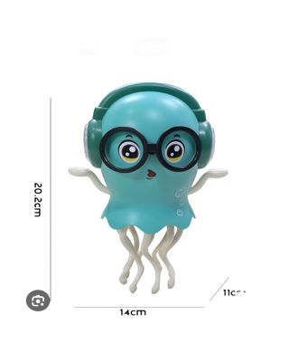 Imagen 2 del producto JUGUETE PULPO BAILARIN VERDE NIÑO NIÑA