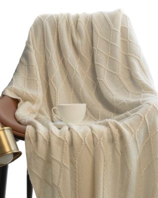 Imagen 2 del producto Mantas Tejidas para decorar  127x152 cm -3