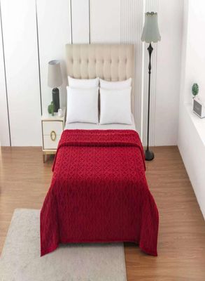 Imagen 2 del producto FRAZADAS CON SHERPA CON DISEÑO TEXTURIZADO -6