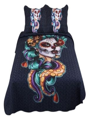 Cubrecama Quilt Diseño 2 Plazas - Primavera Verano C10