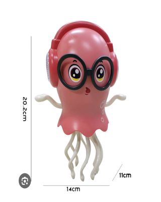 Imagen 2 del producto JUGUETE PULPO BAILARIN ROSA NIÑO NIÑA