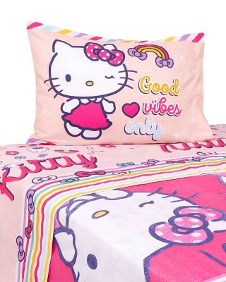 Imagen 1 del producto Juego Sábanass infantil Hello Kitty plaza y media Mashini