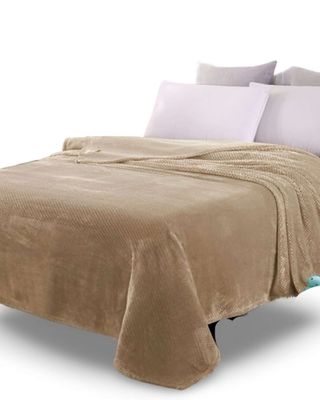 Imagen 1 del producto MANTAS PLUHS CAFÉ 2 PLAZAS