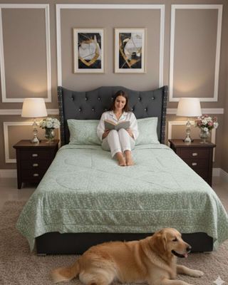 Imagen 2 del producto Juego de Plumón Nórdico Ligero King + 2 Almohadas F9