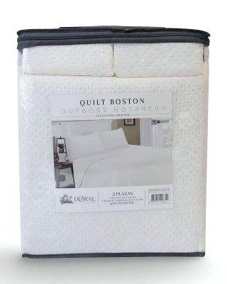 Imagen 2 del producto Cubrecama Quilt Boston Outboss Hotpress 2 Plazas Doral M04