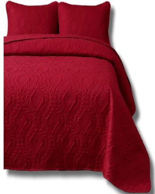 Imagen 2 del producto CUBRECAMA ELEGANTE  QUILT VERANO 2 PLAZA BURDEO