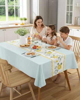 Imagen 2 del producto Mantel Antimanchas Grueso Rectangular 140x220 cm 04