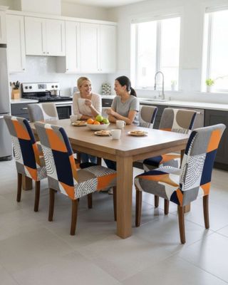 Imagen 2 del producto JUEGOS DE 6 FUNDAS PARA SILLAS CON DISEÑO ELASTICO M16