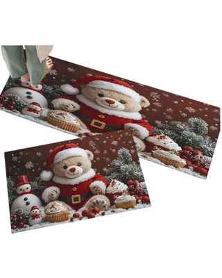 Imagen 1 del producto ALFOMBRA DE COCINA DISEÑO DE NAVIDAD A09