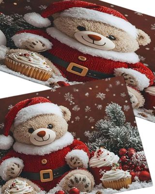 Imagen 2 del producto ALFOMBRA DE COCINA DISEÑO DE NAVIDAD A09