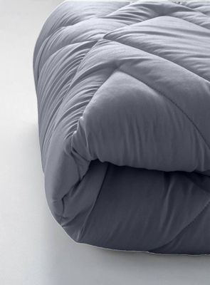 Imagen 2 del producto EDREDÓN NÓRDICO DE SEDA 1.5 PLAZA GRIS