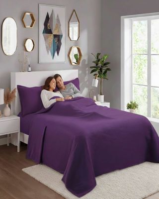 Imagen 1 del producto Juego de Sábanas Polar Premium 2 Plazas Térmicas Extra Suaves 09