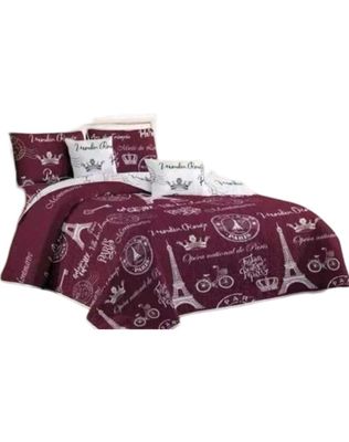 Cubrecama Quilt 2 Plazas+2 Fundas Verano Fresco 13n54