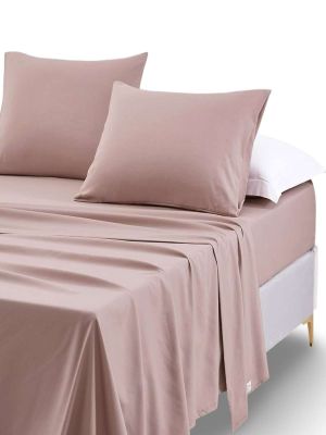 Imagen 2 del producto JUEGO DE SABANAS 210 HILOS DORAL 2 PLAZAS ROSADO PASTEL