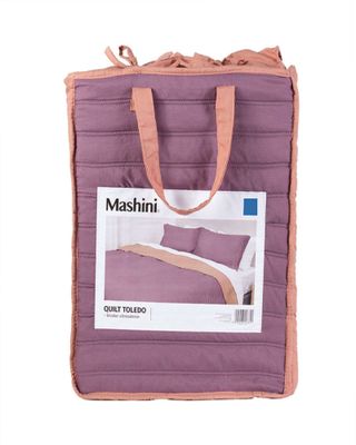 Quilt MAS 1 ALMOHADA DE REGALO plaza y media Mashini