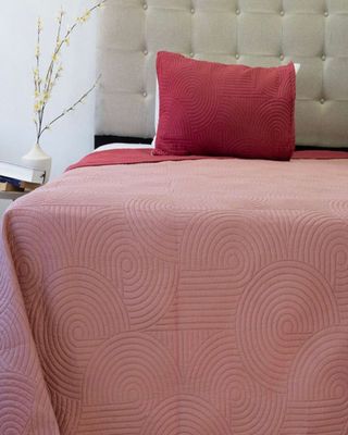 Imagen 2 del producto Quilt Bicolor MAS 1 ALMOHADA DE REGALO plaza y media Doral D03