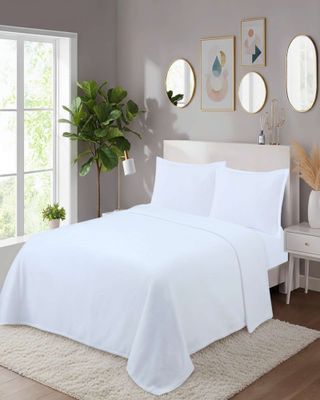 Imagen 2 del producto Juego de Sábanas Polar Premium Plaza y Media Térmicas Extra Suaves 01