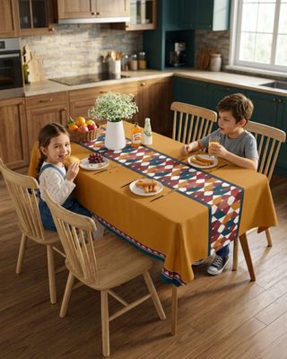 Imagen 1 del producto Mantel Antimanchas Grueso Rectangular 140x220 cm 09
