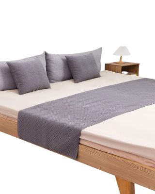 PIECERA SIN FUNDAS 2 PLAZAS ELEGANTE GRIS