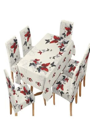 Imagen 1 del producto MANTEL MÁS 6 FUNDAS PARA SILLAS L01