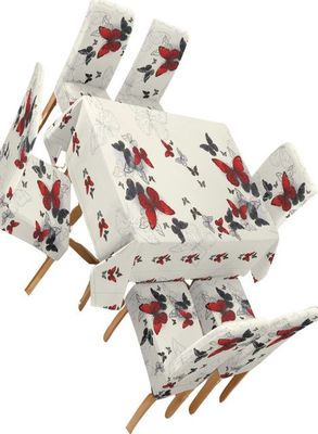 Imagen 2 del producto MANTEL MÁS 6 FUNDAS PARA SILLAS L01