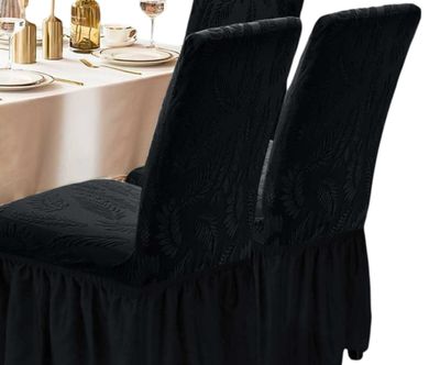 Imagen 2 del producto Fundas Sillas Turcas Hojas - Pack de 6 H1