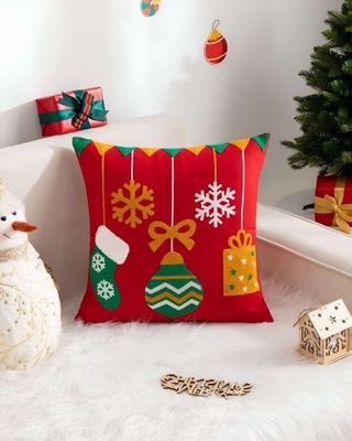 Imagen 2 del producto SET DE 2 FUNDAS DE COJIN PARA NAVIDAD K3