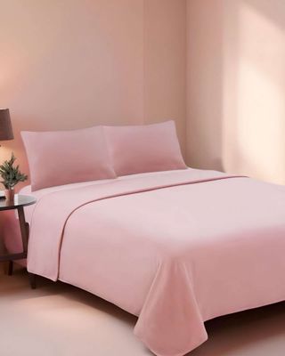 Imagen 1 del producto Sábana de Polar Ultra Suave Máxima Calidez y Confort Rosa 1,5 plazas