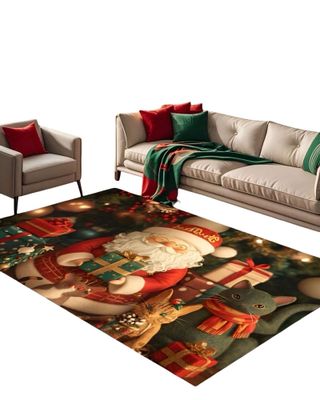 Imagen 2 del producto ALFOMBRA NAVIDAD PARA LIVING O COMEDOR 240cm 200cm A07