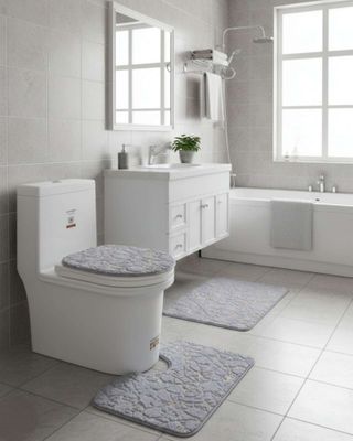 Imagen 2 del producto SET DE BAÑO DE MARMOL ATERCIOPELADOS 3 PIEZAS m2