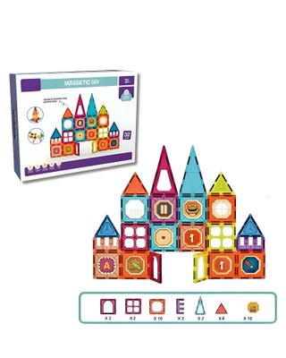 Imagen 2 del producto BLOCK MAGNETICO CASTILLO 32 PIEZAS