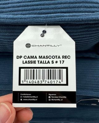 Imagen 2 del producto Cama Para Mascota REC Lassie Talla S / Azul perro