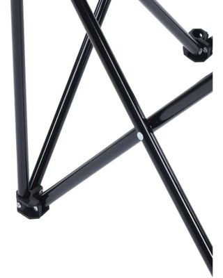 Imagen 2 del producto Sillas De Playa o Camping Plegable con Porta Vaso Azul Oscuro