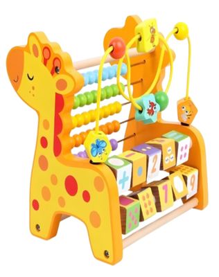 JUEGO DIDÁCTICO DE JIRAFA ABACO INFANTIL 28n10