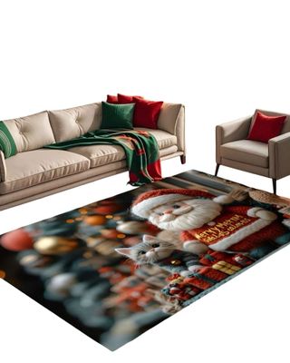 Imagen 1 del producto ALFOMBRA NAVIDAD PARA LIVING O COMEDOR 240cm 200cm A06
