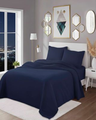 Imagen 2 del producto Juego de Sábanas Polar Premium Plaza y Media Térmicas Extra Suaves 04