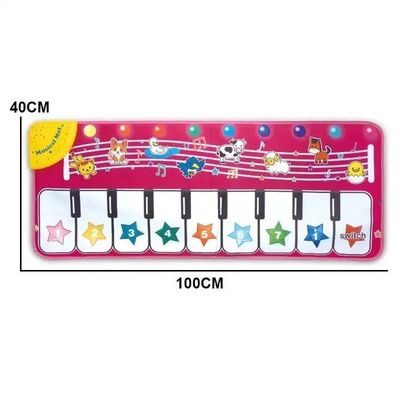 Imagen 2 del producto ALFOMBRA PIANO MUSICAL PARA BEBE ROSADO