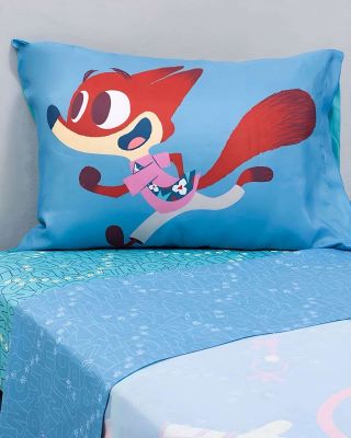 Imagen 2 del producto Sabanas infantil Zootopia plaza y media Mashini 