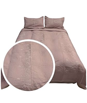 Imagen 2 del producto CUBRECAMA COLCHA QUILT DE VERANO 2 PLAZAS BORDADO A5