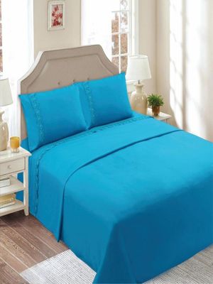 JUEGO DE SABANA PARA CAMA KING H.06