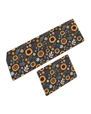 Imagen 2 del producto ALFOMBRAS DECORATIVAS COCINA ANTIDESLIZANTE DISEÑO GIRASOL