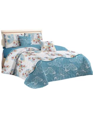 Cubrecama Quilt 2 Plazas+2 Fundas Verano Fresco 13n07