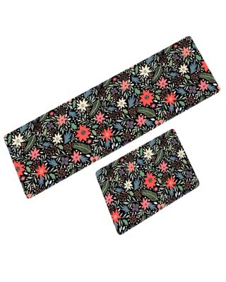 Imagen 2 del producto ALFOMBRAS DECORATIVAS COCINA ANTIDESLIZANTE DISEÑO FLOREADOS
