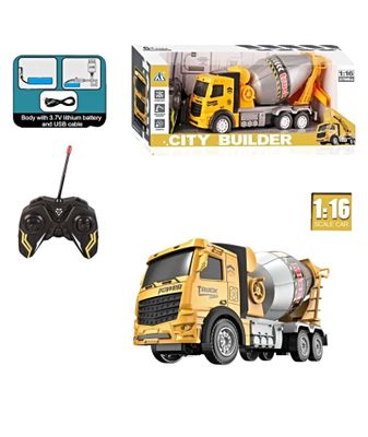 Camion Hormigonero recargable con control remoto