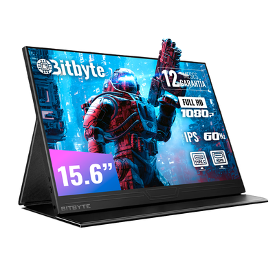 Monitor Portátil Bitbyte 15 6 Full Hd Ips Con Parlante