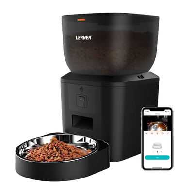 Dispensador Comedero Automático Mascotas - Wifi Con Camara