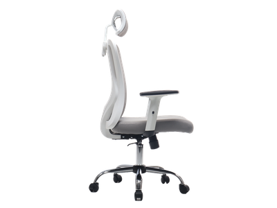 Imagen 2 del producto Silla De Oficina Ejecutiva Pro Con Apoya Brazos Ajustables Gris