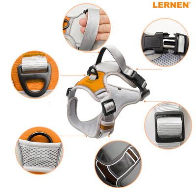 Imagen 2 del producto Arnes Reflectante Anti Tirones Con Agarre - Colores Y Tallas