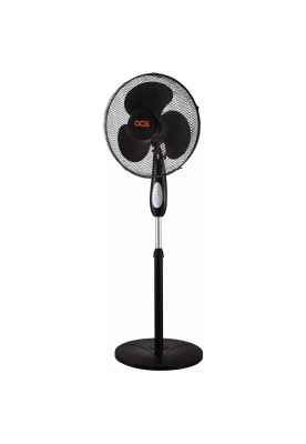 Imagen 2 del producto Ventilador Oca Pedestal 16"" Negro Con control Remoto